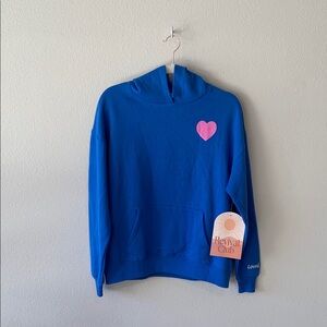 Blue ‘you are s🩷 loved’ hoodie